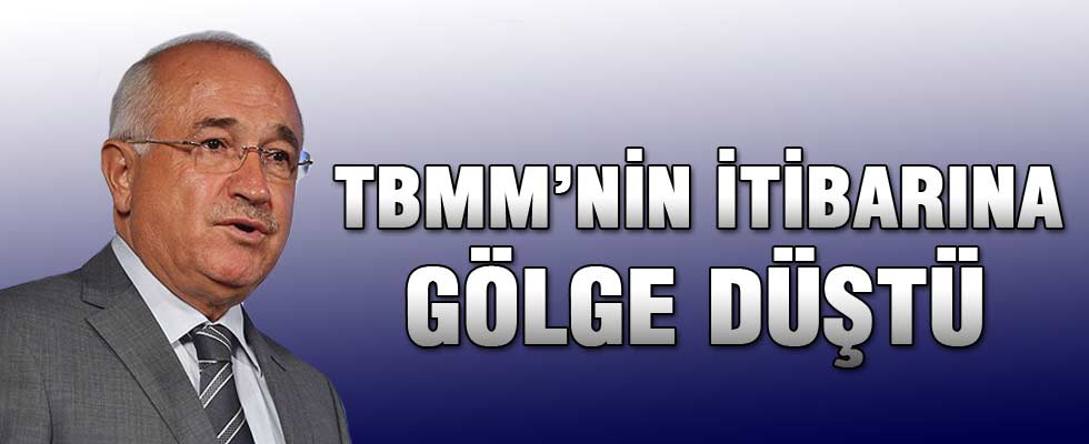 Cemil Çiçek: TBMM'nin itibarına gölge düştü