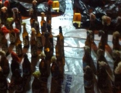 Beyoğlu'nda cephanelik ele geçirildi