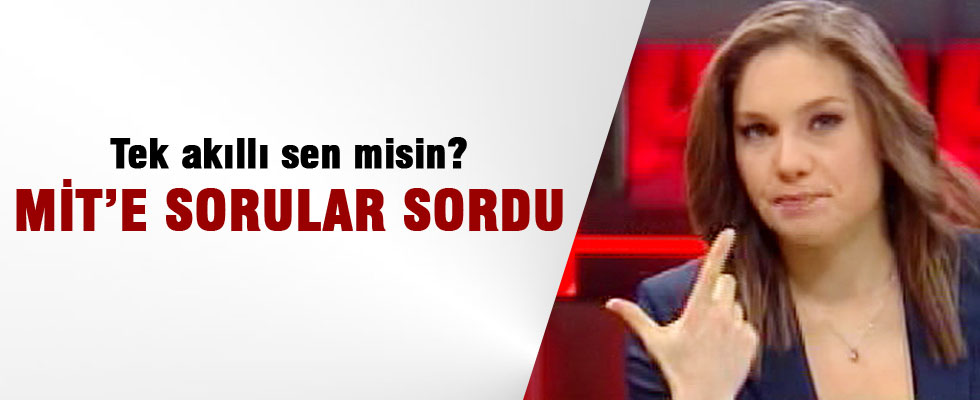 Nevşin Mengü'den MİT tepkisi