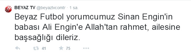 Sinan Engin’in acı günü!