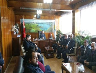 Aday Adayı Dağdağan'dan Başkan Aksoy'a Ziyaret