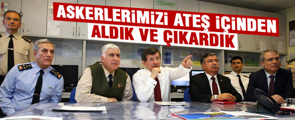 Başbakan Davutoğlu: Bizim için bir onur gecesiydi