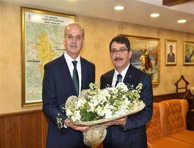 Başkan Çelik, Rektör Çelebi’yi Ağırladı