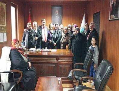 Bayanlardan Başkan Aydın’a Ziyaret
