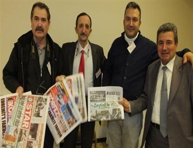 Burhaniye ve Edremit Gazeteleri Çanakkale'de İlgi Gördü