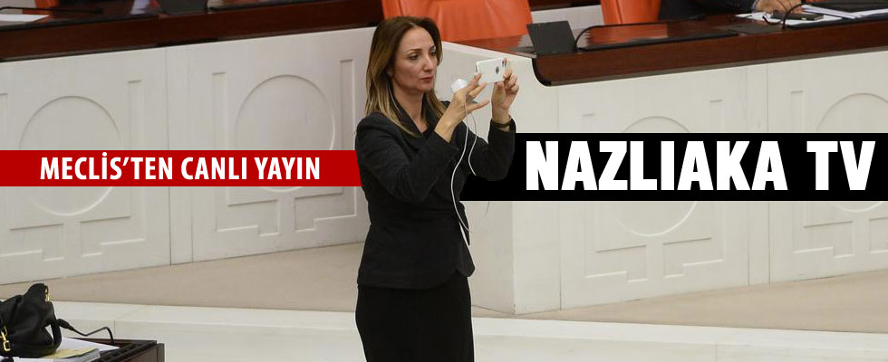 CHP'li Aylin Nazlıaka'dan canlı yayın