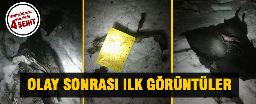 Olay yerinden ilk görüntüler!