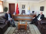 İSMAİL KARAKULLUKÇU - Saraç, Arifiye Belediye Başkanı Karakullukçu'ya Projelerini Anlattı