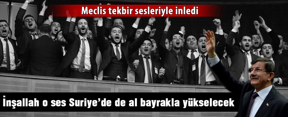 AK Parti grubunda tekbir sesleri