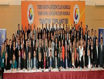 Edirne Kadın ve Genç Girişimciler Kurulu Başkanları Tobb Müşterek Toplantısına Katıldı