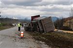 Mısır Yüklü Tır Devrildi Açıklaması