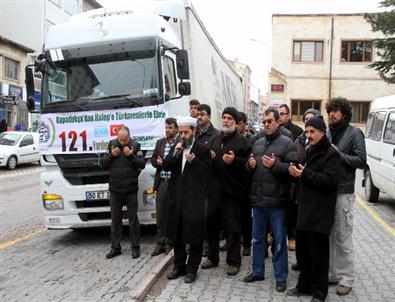 Nevşehir’den Suriye’ye 121. Yardım Tırı Gönderildi