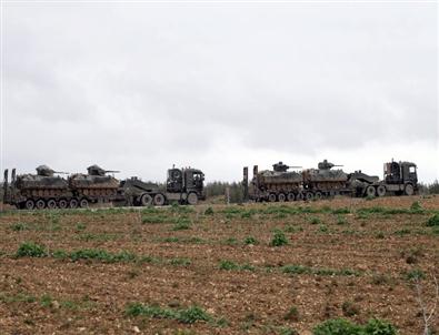 Şah Fırat Operasyonunda Kullanılan Tanklar Eşme’ye Getirildi