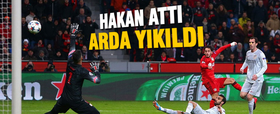 Hakan Çalhanoğlu attı Leverkusen avantajı yakaladı