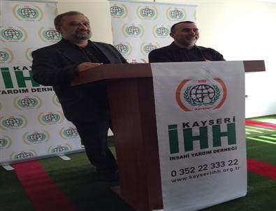 Kayseri İhh Halkla İlişkiler Sorumlusu Mahmut Satıcı Açıklaması