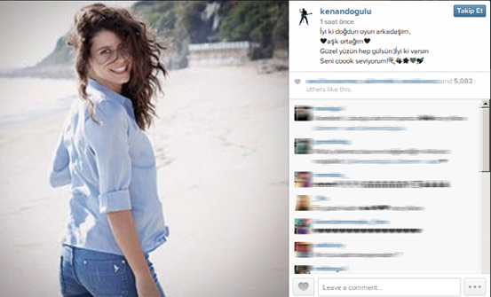 Kenan Doğulu'dan eşi Beren Saat'e çok özel mesaj!