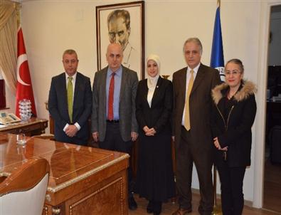 Ak Parti Milletvekili Aday Adayı Ayşe Sula Köseoğlu'ndan Ktü Rektörü Baykal'a Ziyaret