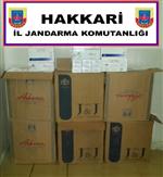 Hakkari'de Kaçak Çay ve Sigara Operasyonu