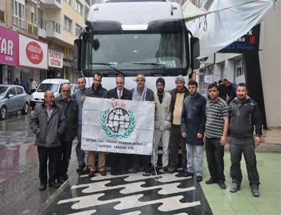 Söke'den Suriye’ye Yardım Eli Uzanmaya Devam Ediyor