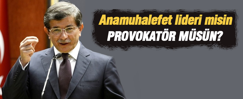 Başbakan Davutoğlu'ndan Kılıçdaroğlu'na sert sözler