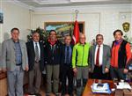 TÜRKIYE DAĞCıLıK FEDERASYONU - Dağcılardan Başkan Gürsoy’a Teşekkür Ziyareti