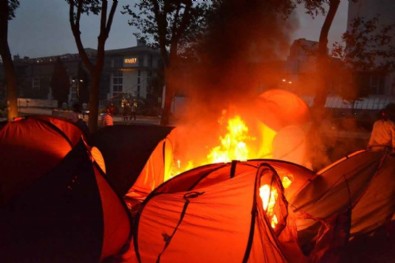 Gezi Parkı'nda çadır yakan zabıtalar için karar verildi