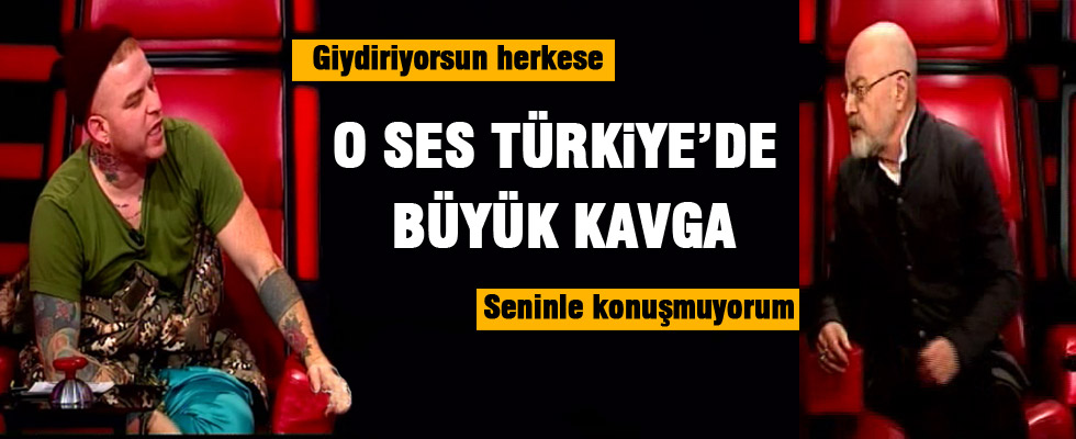 O Ses Türkiye'de Mazhar ve Gökhan arasında gergin anlar