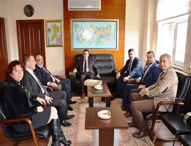 Çtso Yönetimi Eceabat’ta Ziyaretlerde Bulundu