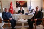 BAYBURT ÜNİVERSİTESİ REKTÖRÜ - Mhp İl Yönetiminden Rektör Coşkun’a Ziyaret