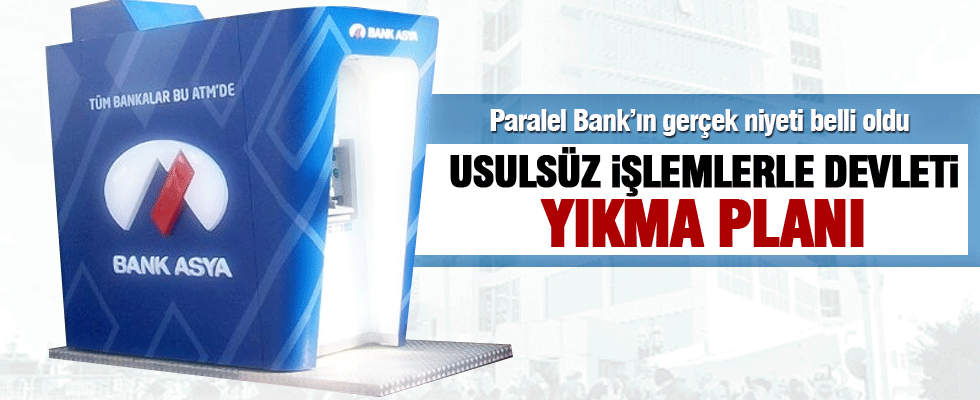Paralel’in bankasında ‘gizlenen yapı’ ortaya çıktı