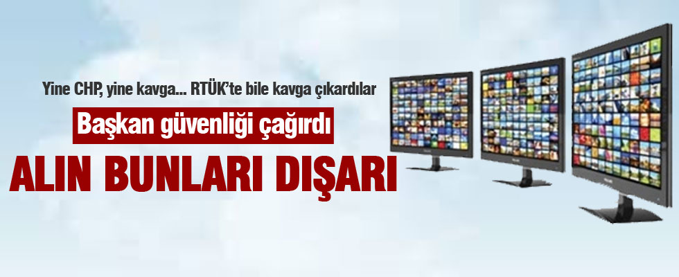 RTÜK'te CHP'li vekiller kavga çıkardı