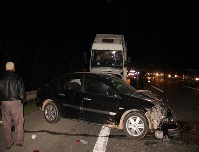 Tem Otoyolu’nda Zincirleme Kaza Açıklaması
