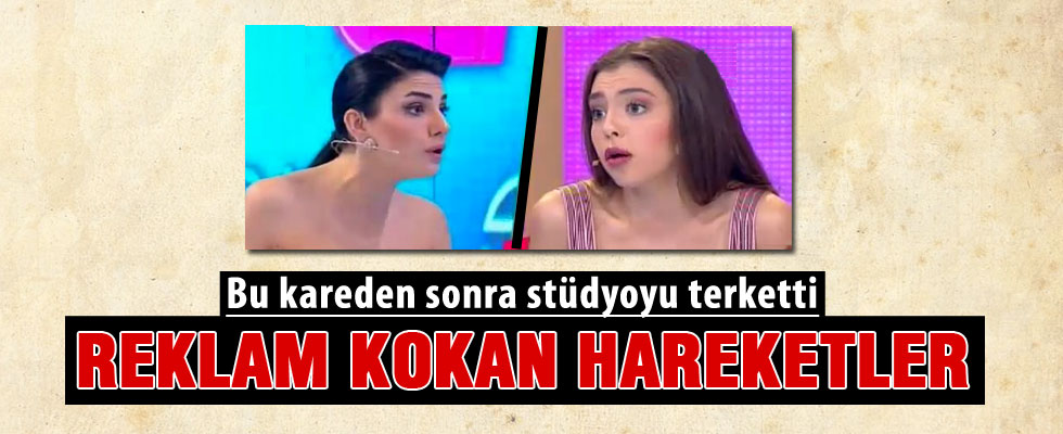 Müge Ökmen stüdyoyu terketti