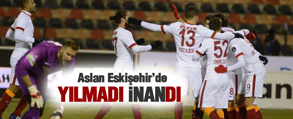 Galatasaray 3 puanı son anda kurtardı