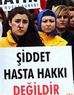 GÖKOVA - Sağlıkçılardan Şiddete Tepki Eylemi