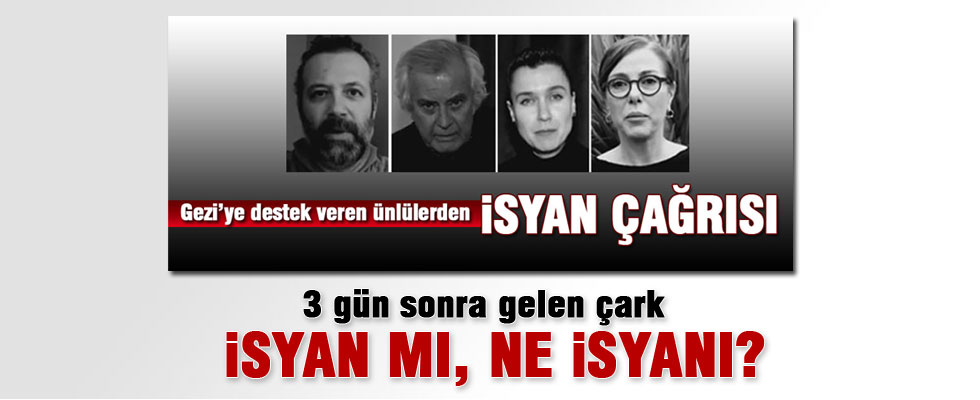 Hayatı durdun çağrısında geri adım