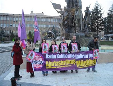 Uşak’ta Kadına Yönelik Şiddet Protesto Edildi