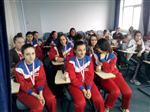 FERHAT YILMAZ - Voleybol İl Şampiyonu Kızlardan Kurum Ziyaretleri