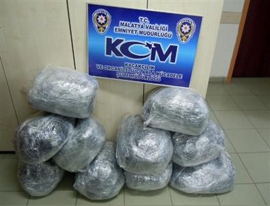 Malatya’da 52 Kilo Uyuşturucu Ele Geçirildi