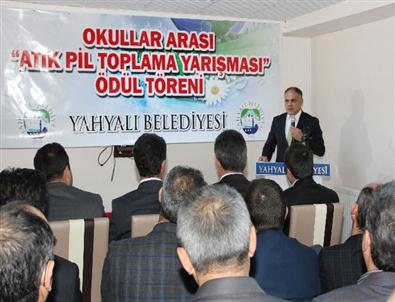 Yahyalı’da Atık Piller Toplandı