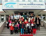 SGK - Anaokulu Öğrencilerinden Sgk’ya Ziyaret