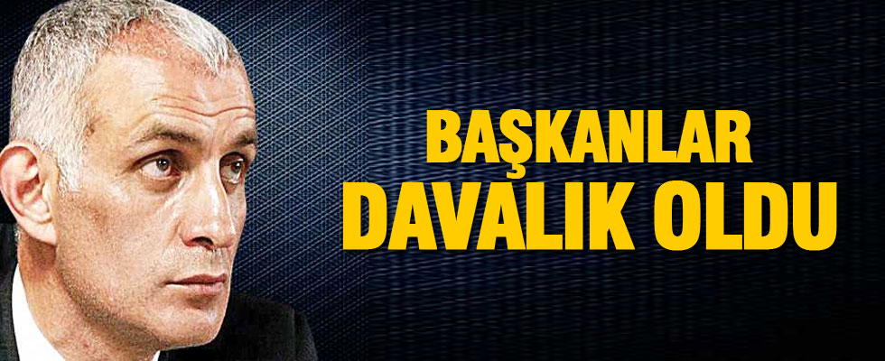 Başkanlar davalık oldu