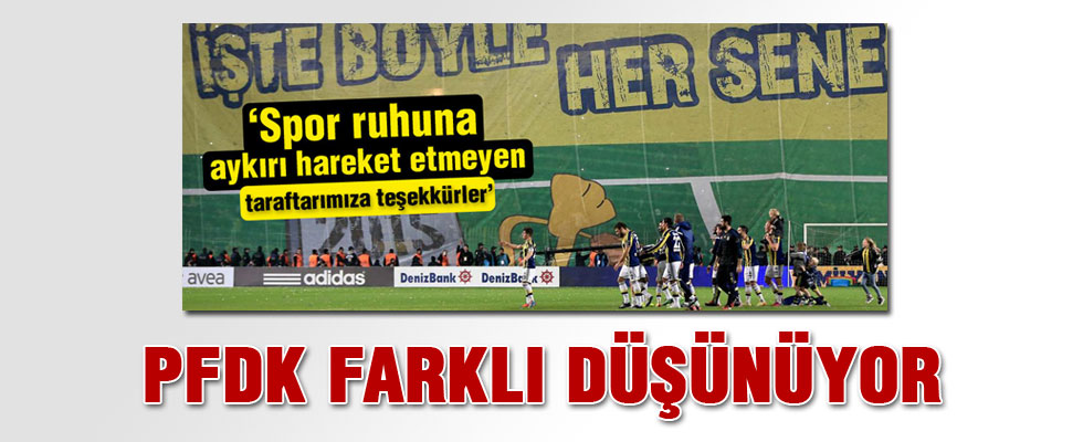 Fenerbahçe'ye Beşiktaş derbisinde tribün kapatma cezası