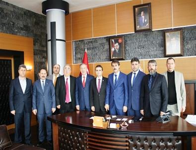 Başkan Yusuf Alemdar’a Ziyaretler Sürüyor