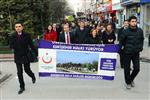 Eskişehir'de 'Sağlık Çalışanları İle Yürüyoruz” Etkinliği