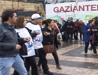 Gaziantep’te Sağlık Çalışanları İş Bırakma Eylemi Yaptı
