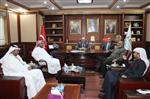 İhh İle Katar Heyeti Başkan Kara’yı Ziyaret Etti