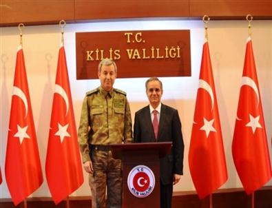 Tümgeneral İbrahim Aydın, Vali Tapsız’ı Ziyaret Etti