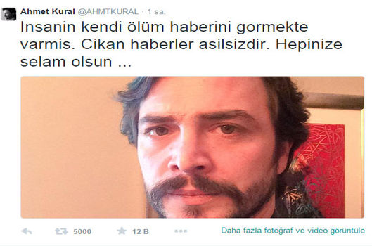 Ahmet Kural öldü iddiası sosyal medyayı karıştırdı