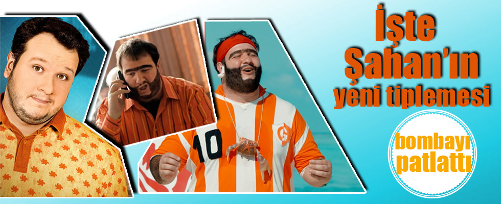 İşte Şahan Gökbakar'ın yeni tiplemesi!